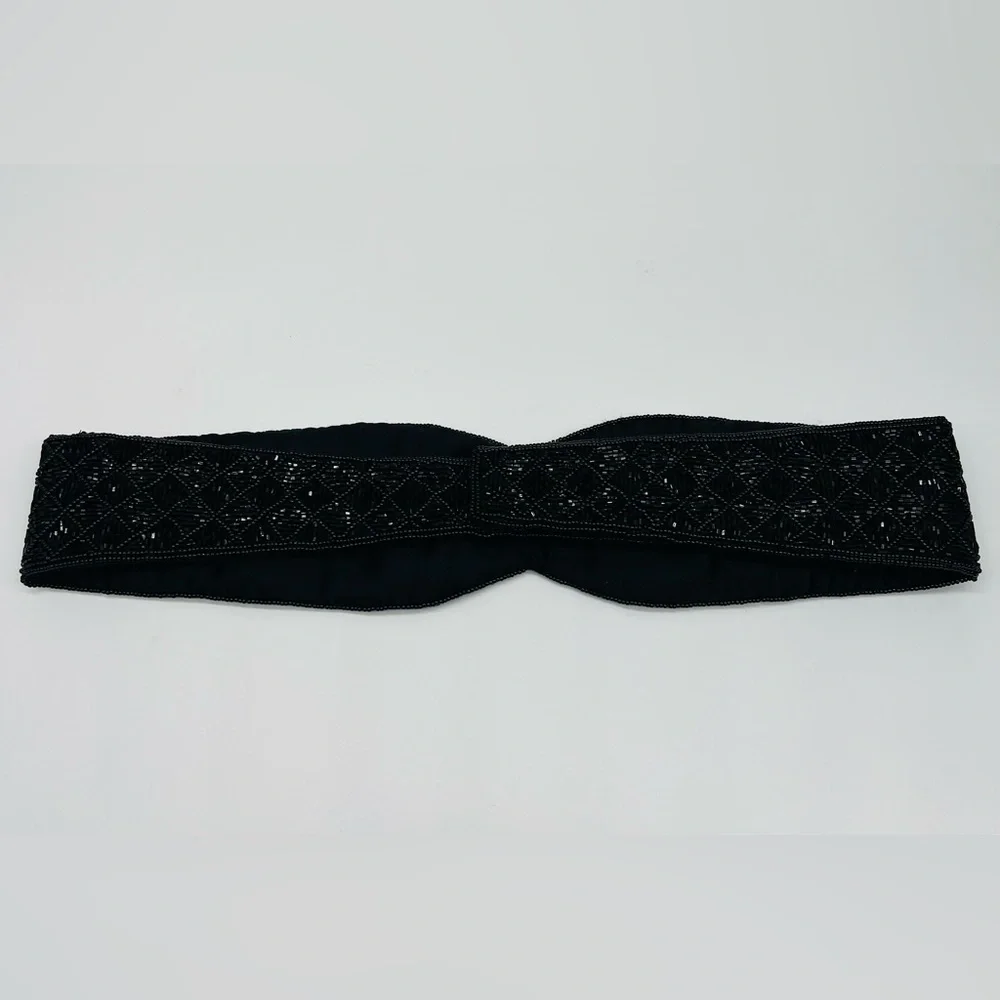 Exquisite beaded vintage Nordstrom women’s wide belt